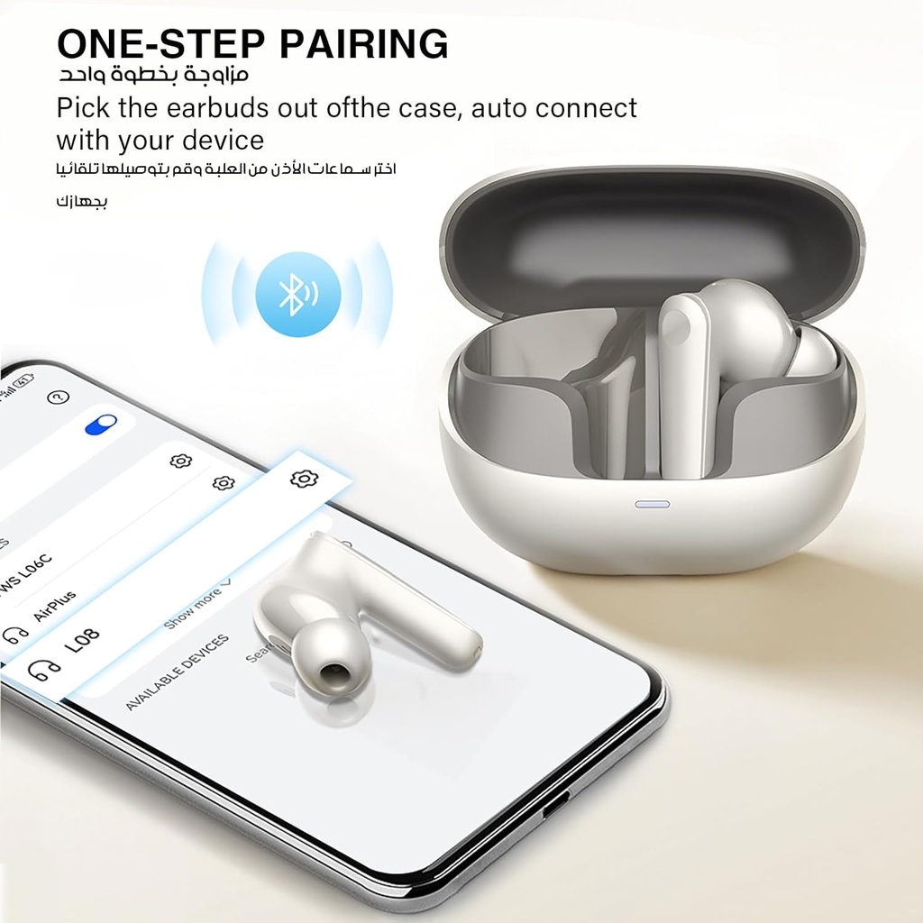 PEJE L08 TWS WIRELESS EARPHONES