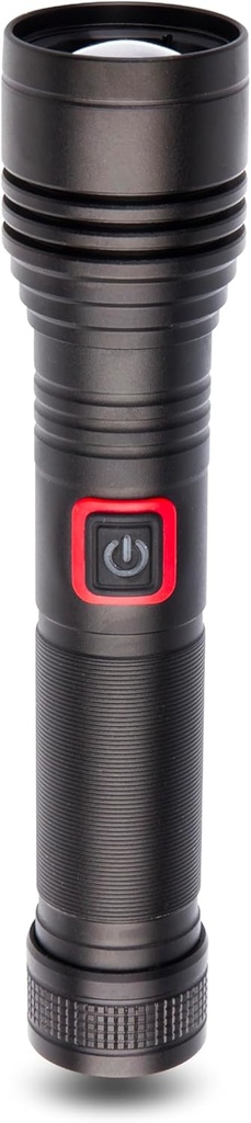 FLEXY Rechargeable LED Flashlight Torch: 600m Range